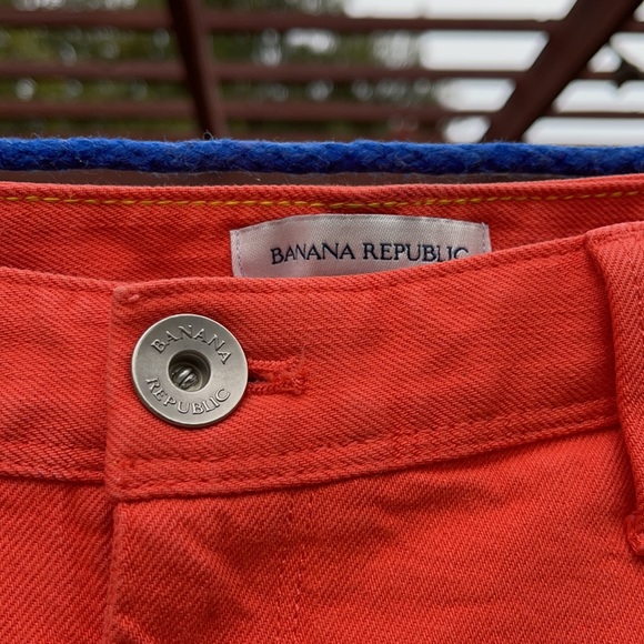 🎃 BANANA REPUBLIC; HALLOWEEN - Orange Skinny Jeans Size W28/L29! - Picture 5 of 10